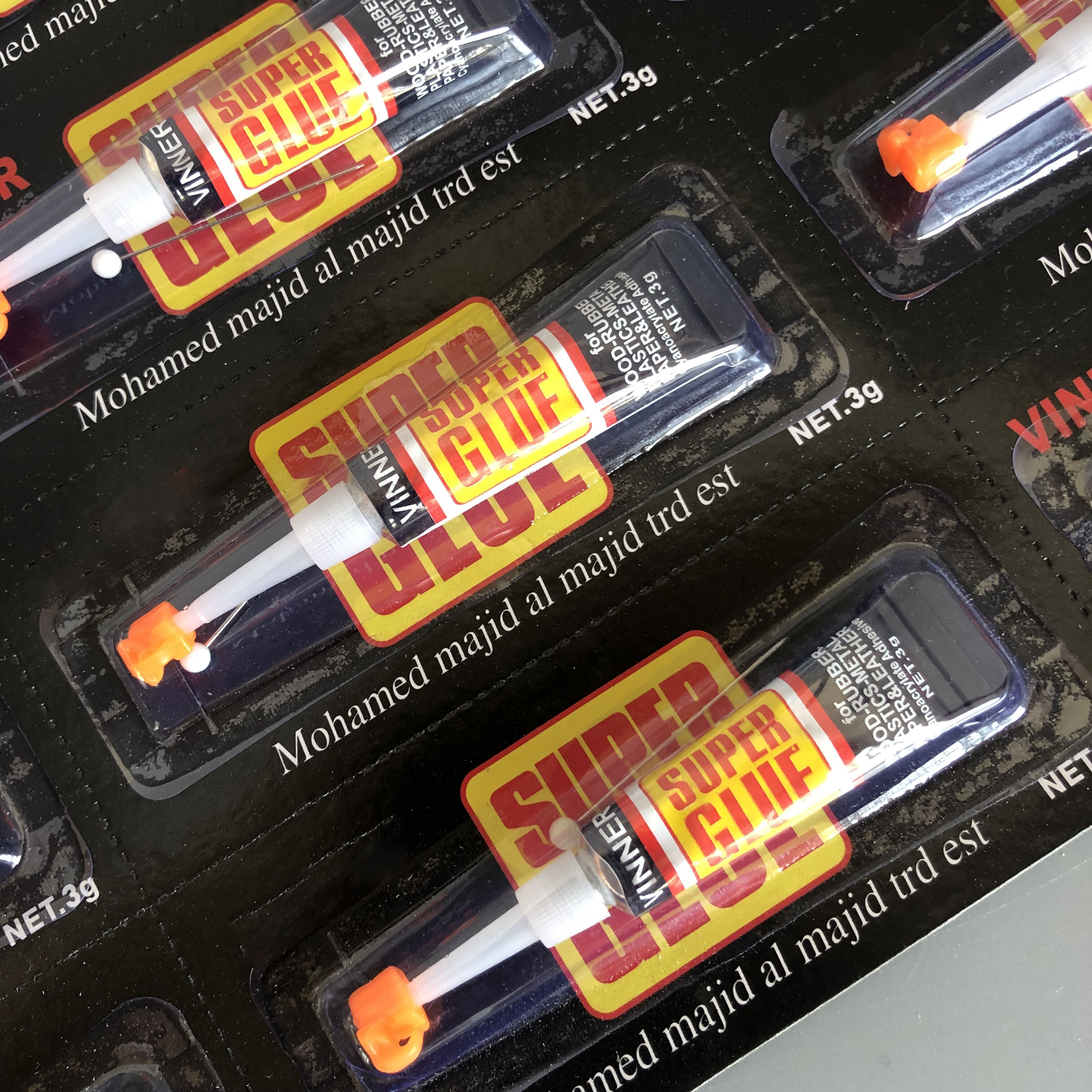 3G Contact Adhesive Super Glue for Plastic and Porcelain Bond
